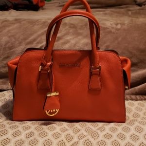 Michael Kors Orange Satchel